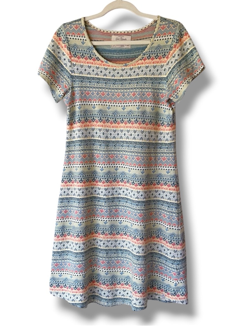 Old Ranch Brands Denali Short Sleeve Dress in Impala Size S